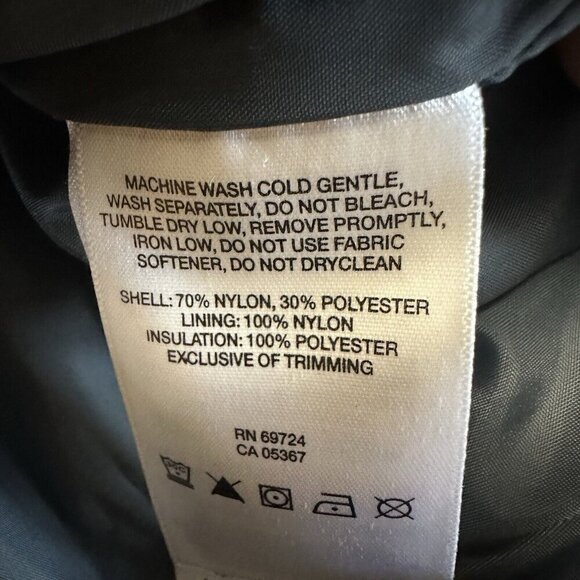 Columbia Jacket Insulated Coat Men's Size XXL Gray Hooded Waterproof - Picture 4 of 6